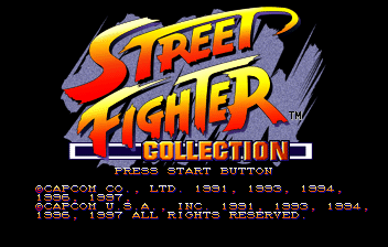 Street Fighter Collection screenshot 3 for Sega Saturn
